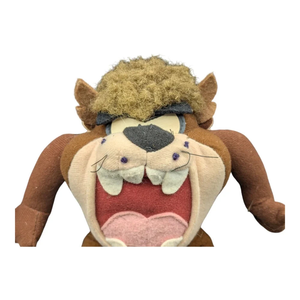 Looney Tunes Taz Tazmanian‎ Devil Plush Stuffed Animal Play By Play 1997